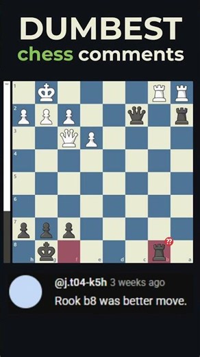 DUMBEST Chess Comments 2 #chess