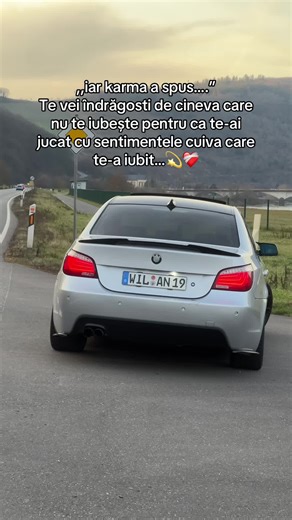 Apreciaza pe cel care ar fi în stare să treacă si marea pentru tine nu pe cel care nu ar ieși nici măcar în ploaie…❤️‍🩹#bacau🇹🇩 #e60bmw #bmw