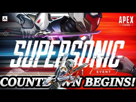 🔴APEX LEGENDS SUPERSONIC EVENT LIVE COUNTDOWN – New Wildcard on OLYMPUS & Mythic R-99