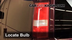 Tail Light Replacement on 2005 Chevrolet Express 1500 5.3L V8 Standard Passenger Van
