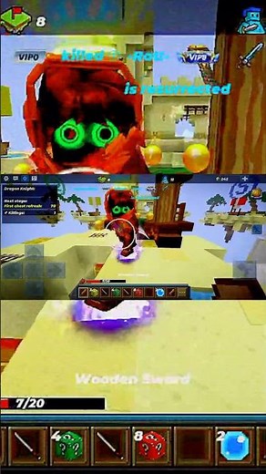 Lucky Blocks: Skywars gameplay. #blockmango#skywarsgameplay#gameplay