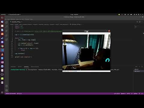 Calculate FPS from live video. Python OpenCV