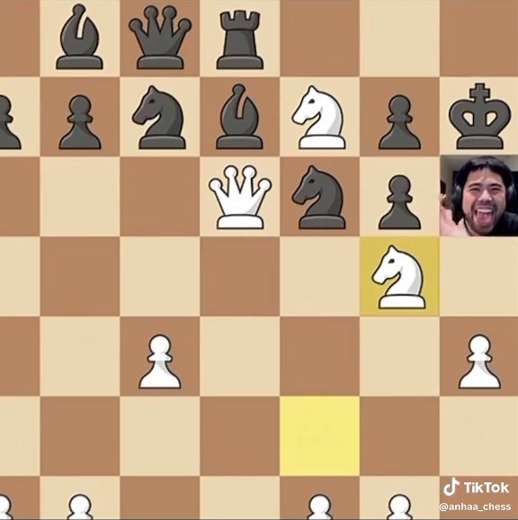 Chess player: thinks 5 moves ahead. Loser‘Wait how does the knight move again 😂#chess