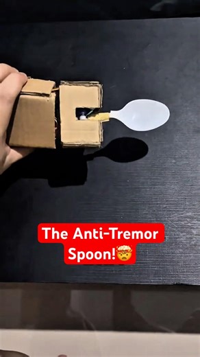 The Spoon That Cancels Shaking #AssistiveTech #MedicalTech #Shorts