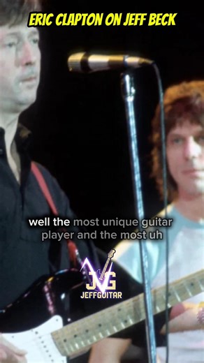 Eric Clapton talks about Jeff Beck 😯 #ericclapton #jeffbeck