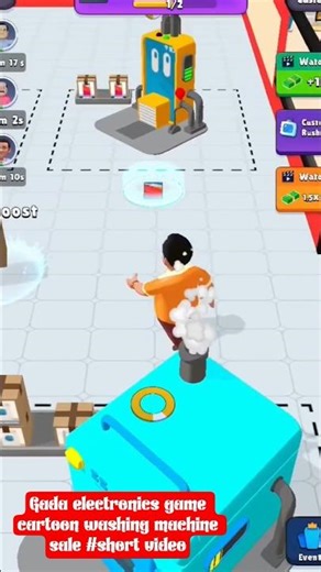 gada electronics game cartoon washing machine sales # short video