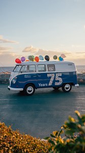 Still turning heads at 75. Celebrating a historical Bus that turned journeys into stories. Happy birthday to the icon that keeps on rolling! #volkswagensg #75yearsVWBus #kombi #vwidbuzz | Volkswagen