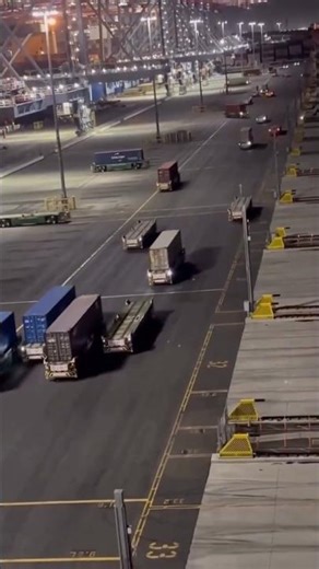 china is changing changing supply chain into automated container robots.