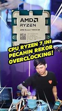 Ryzen 7 X3D New CPU Overclocking Record!