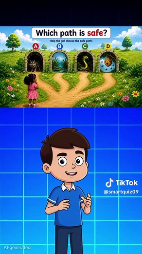 Which Path Is Safe? Mind Quiz That 99% Fail