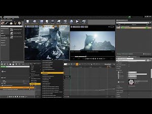 Unreal Sequencer+Animating Post Process
