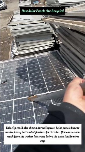 How Solar Panels Are Recycled