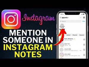 How to Mention Someone in Instagram Notes 2024 | Tag People On Instagram Notes