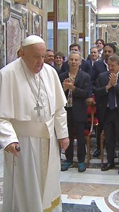 📹HIGHLIGHTS | Pope Francis met with more than 100 comedians from around the world. The group included Jimmy Fallon, Stephen Colbert, Whoopi Goldberg and Conan O'Brien, among others. | EWTN Vatican