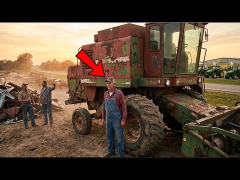 The Old Thresher Marked Scrap... It Harvested Through Crisis While Dealers Went Bankrupt