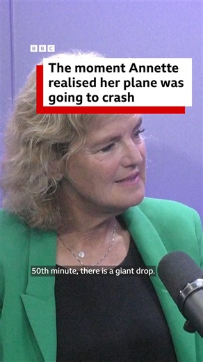 In 1992, Annette Annette Herfkens emerged as the sole survivor of a plane crash. She shares the moment she knew something was wrong. Discover more about her incredible story of survival. Watch on our YouTube channel 👉 https://youtu.be/bWvRkdrKWmk | BBC World Service