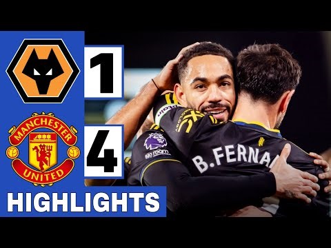 Wolves vs Manchester United (1-4) Highlights | Bruno Fernandes 2 GOALS | Premier League 2025/26