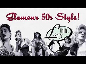 Lacy Unlimited - Pinups Retro Glamour Pin-up Vintage Lingerie Models Rockabilly