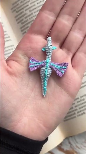 🐉 Pocket-Sized Crochet Dragon Tutorial