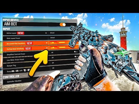 My NEW SENSITIVITY Gave me AIMBOT ( Updated Controller Settings )