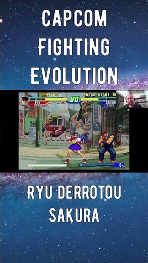 Ryu derrotou a Sakura no Capcom Fighting Evolution
