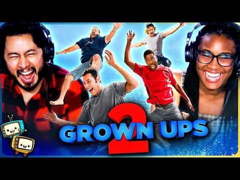 GROWN UPS 2 Movie Reaction! | First Time Watch! | Adam Sandler, Kevin James, David Spade, Chris Rock