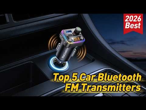Best Car Bluetooth FM Transmitters in 2026 | Best Car Radio Bluetooth Adapter 2026 | Car FM