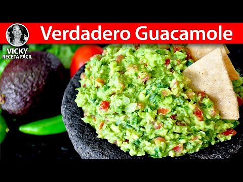 Real Guacamole 🥑 | #VickyEasyRecipe