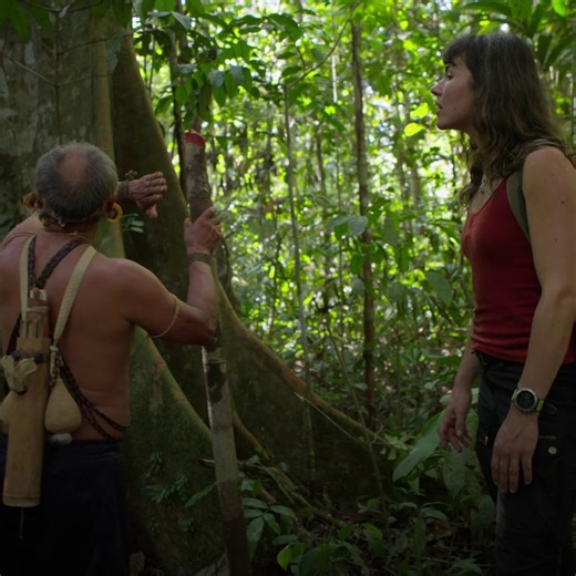 11K views · 133 reactions | Getting a call? Vlogger and adventurer Eva zu Beck is! ☎️ Learn more about the lives and skills of the Amazon's Matis tribe as they teach Eva wayfinding techniques that they've cultivated for generations in #Superskilled with Eva zu Beck, a National Geographic YouTube Original, now available on the Nat Geo YouTube channel: https://on.natgeo.com/4fIpsnz | National Geographic TV | Facebook
