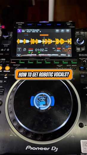 How to Get Robotic Vocals on CDJs #shorts