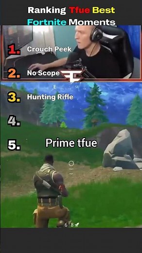 Ranking Prime Tfue's Most INSANE Fortnite Clips #fortnite #tfue #nostalgia