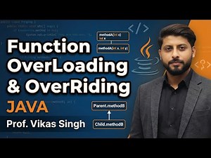Function OverLoading & OverRiding | Java | Vikas Singh in Hindi
