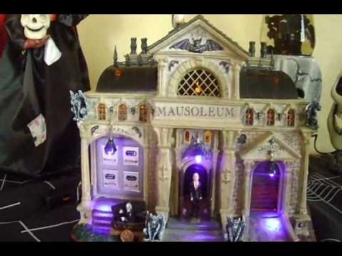 Animated Rest In Pieces Mausoleum (Lemax 2005)