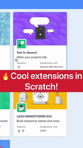 Extensions for Text-to-Speech and Translation in Scratch
