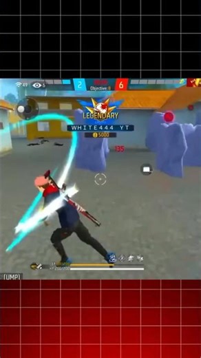 White 444 vs Mikey ff 😱 Next Level Gameplay 1vs4 Clutch 😱 #white444 #freefire #trending #shorts