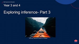 Stage 2 – Exploring inference – Part 3