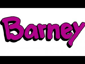 More Barney 1988 footage + Rare Picture (Barney live performance)