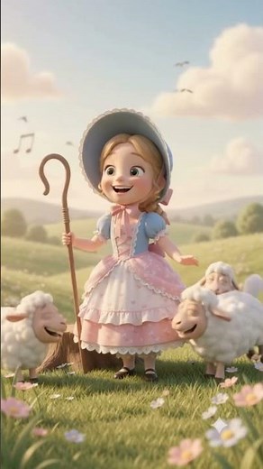 Little Bo Peep & The Missing Sheep! 🐑 | Cozy Nursery Rhymes for Kids #kidssongs #cartoonforkids