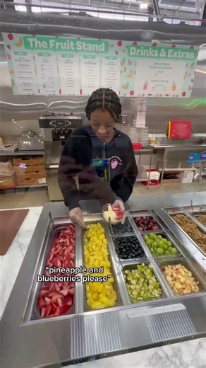 POV: You just discovered a build your own smoothie bowl shop!