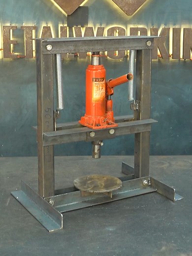 DIY Guide to Making a 4-Ton Hydraulic Bearing Press