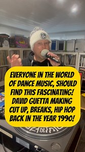 Did you know David Guetta was making Break Beat inspired Cut Up French Hip Hop in 1990. This is fascinating to me, and I hope it interests you too. Sidney and David Guetta - Nation Rap. Before the House, Dance, EDM mega stardom and success. This is what David Guetta was doing, and it’s endearingly brilliant. @davidguetta #davidguetta #hiphop #breakbeat #breakbeats #edm #dancemusic #frenchmusic #france | DJ Billy Daniel Bunter
