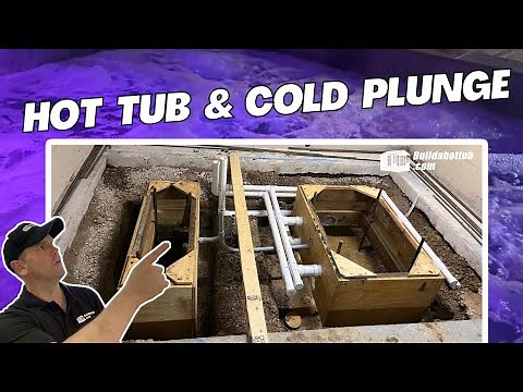 📺 DIY DREAM: Guy Builds Hot Tub & Plunge Pool Combo From Scratch!