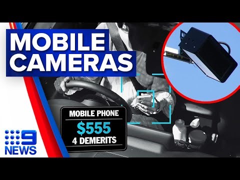Victoria’s new mobile phone detecting cameras now active | 9 News Australia