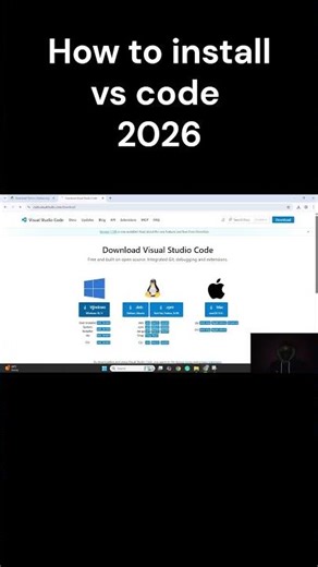 VS Code Download & Install | Beginner Friendly 2026 how to install vs code # #vscodeinstallation