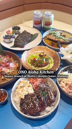 A taste of the islands in the South brought by Ono Poke PH!🌴Ono Aloha Kitchen opens its Molito Alabang branch, bringing laid-back island vibes, bold flavors, and more menu to the neighborhood! From their signature poke bowls to thoughtfully crafted starters, handrolls, and Molito-exclusive cocktails, every dish feels bright, fresh, and satisfying. Expect Hawaiian-inspired comfort with a modern twist, perfect for sharing, sipping, and savoring. Definitely a new go-to spot for relaxed yet elevate