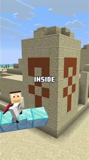 Did you know about this secret room in Minecraft! 🤔 #minecraft