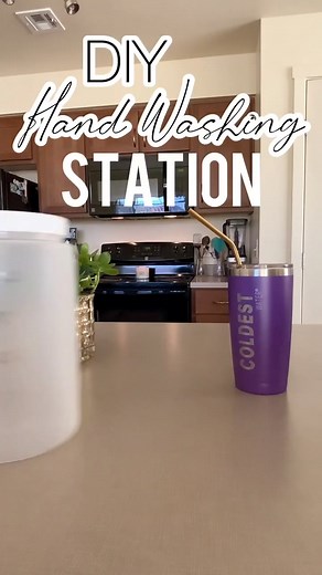 DIY Hand Washing Station Tutorial