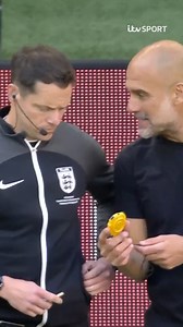 Things got a bit heated at FT 👀😅 Watch the FA Cup Final manager cam on ITV Sport YouTube NOW 🍿 #ITVFootball | #EmiratesFACup | #CPFC | ITV Football