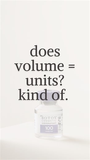 Caroline, PA-C 💉 Vancouver Injector on Instagram: "I constantly see buzz surrounding Botox “dilution” but it’s not that simple. We should be talking about number of units and placement, not the volume in the syringe! Volume doesn’t necessarily equal units 🤓"