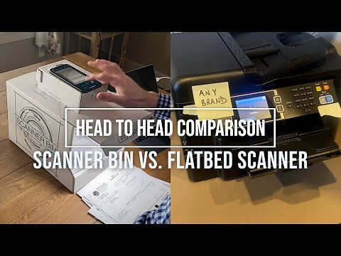 Scanning with smartphone vs scanning with a flatbed scanner